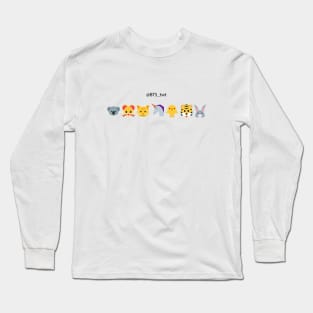 BTS TWITTER Emoji Long Sleeve T-Shirt